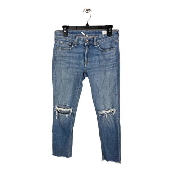Rag‎ & bone Dre low rise ankle slim boyfriend jeans - Picture 1 of 12